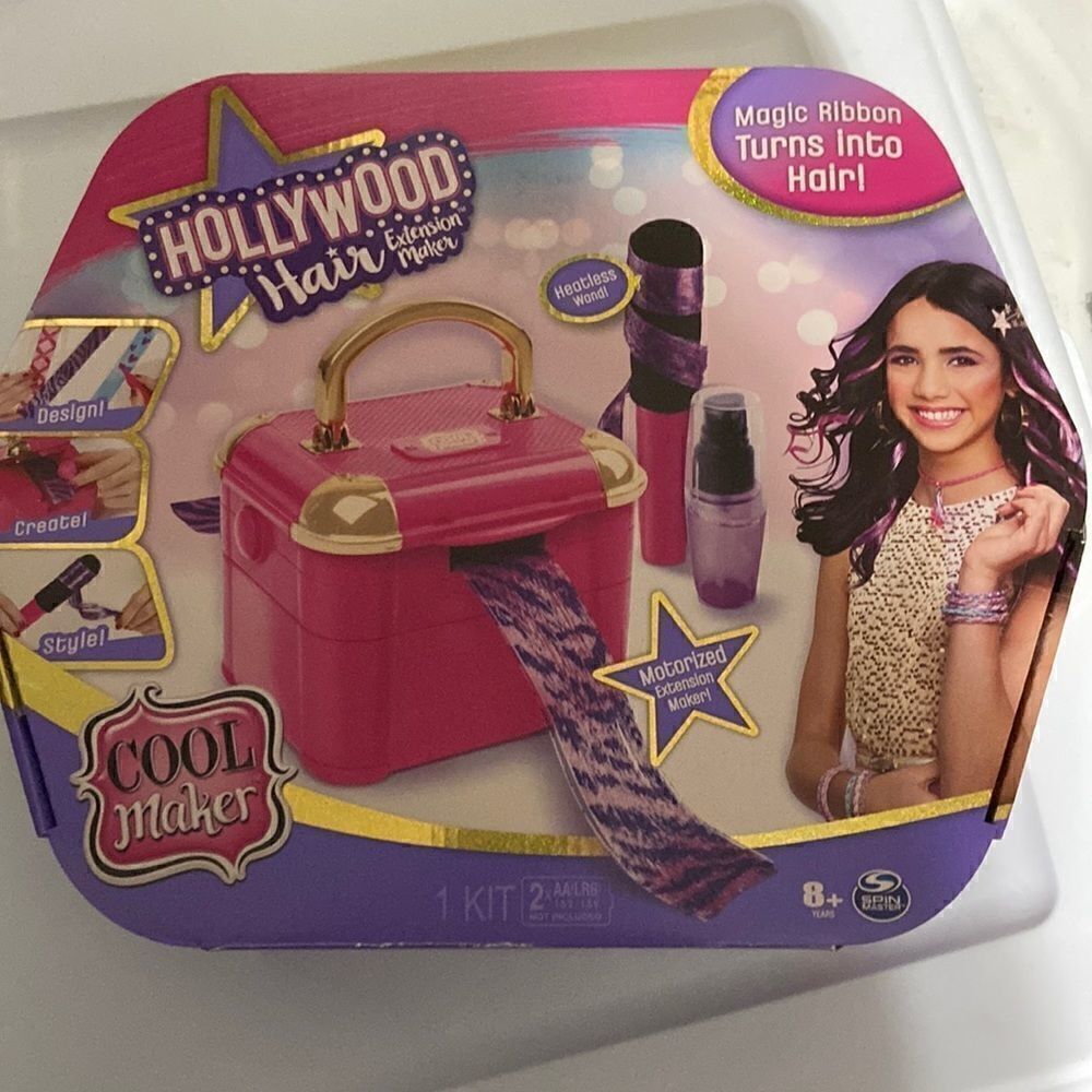 NWT Design!‎ Create! Style! with Hollywood Hair Extension Cool Maker age 8+